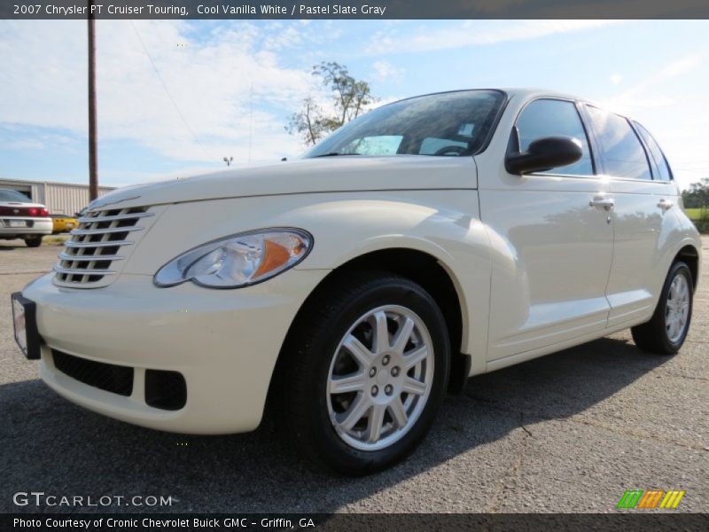 Cool Vanilla White / Pastel Slate Gray 2007 Chrysler PT Cruiser Touring