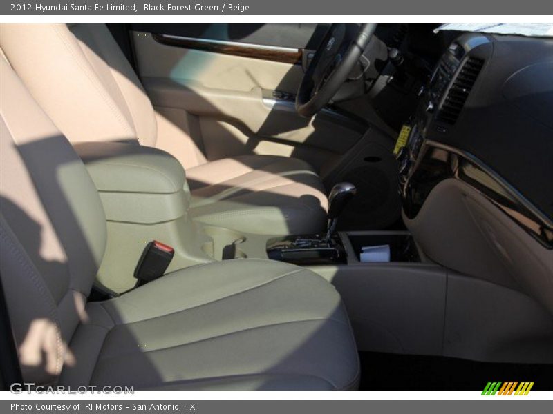 Black Forest Green / Beige 2012 Hyundai Santa Fe Limited