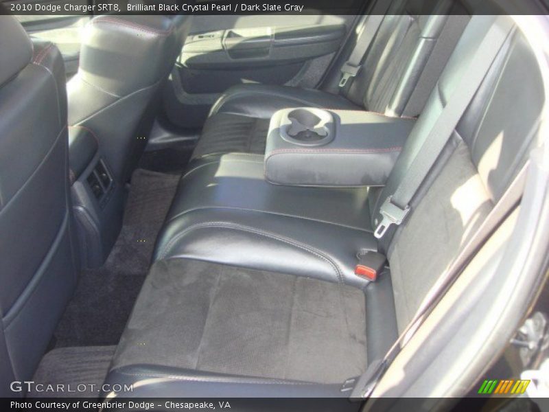 Rear Seat of 2010 Charger SRT8