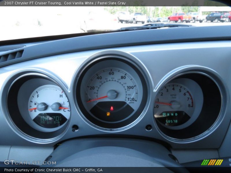 Cool Vanilla White / Pastel Slate Gray 2007 Chrysler PT Cruiser Touring