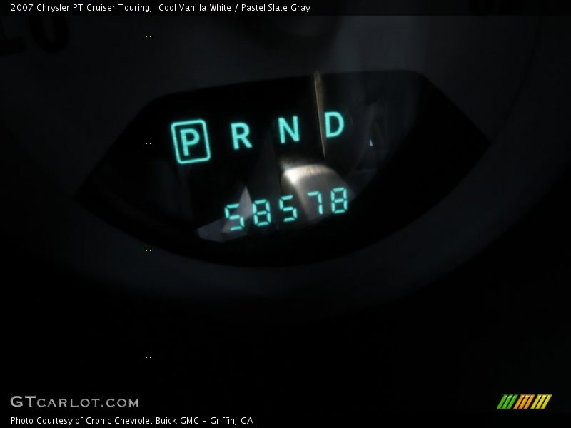 Cool Vanilla White / Pastel Slate Gray 2007 Chrysler PT Cruiser Touring
