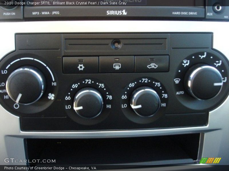 Controls of 2010 Charger SRT8