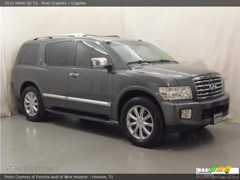 Silver Graphite / Graphite 2010 Infiniti QX 56
