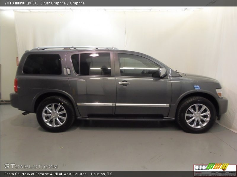 Silver Graphite / Graphite 2010 Infiniti QX 56