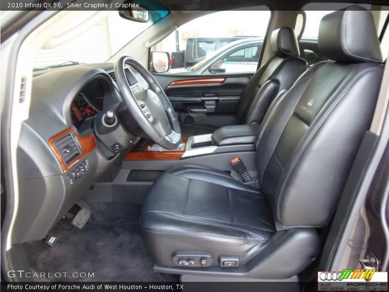 Silver Graphite / Graphite 2010 Infiniti QX 56