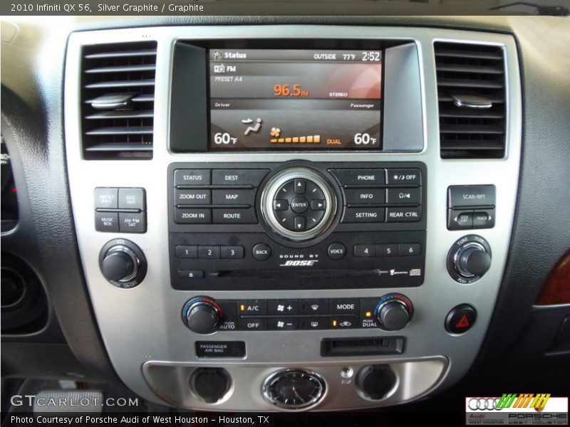 Silver Graphite / Graphite 2010 Infiniti QX 56