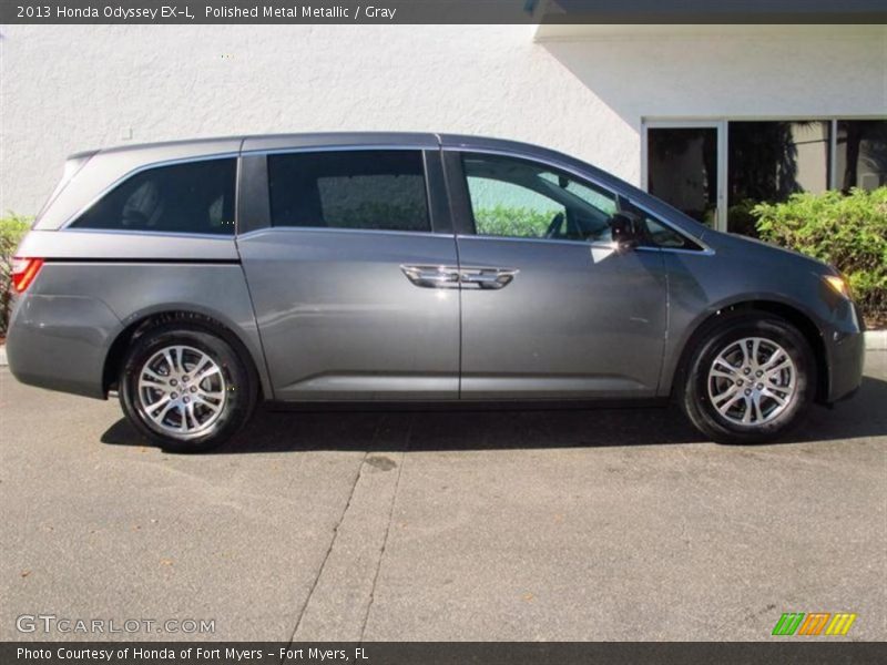 Polished Metal Metallic / Gray 2013 Honda Odyssey EX-L