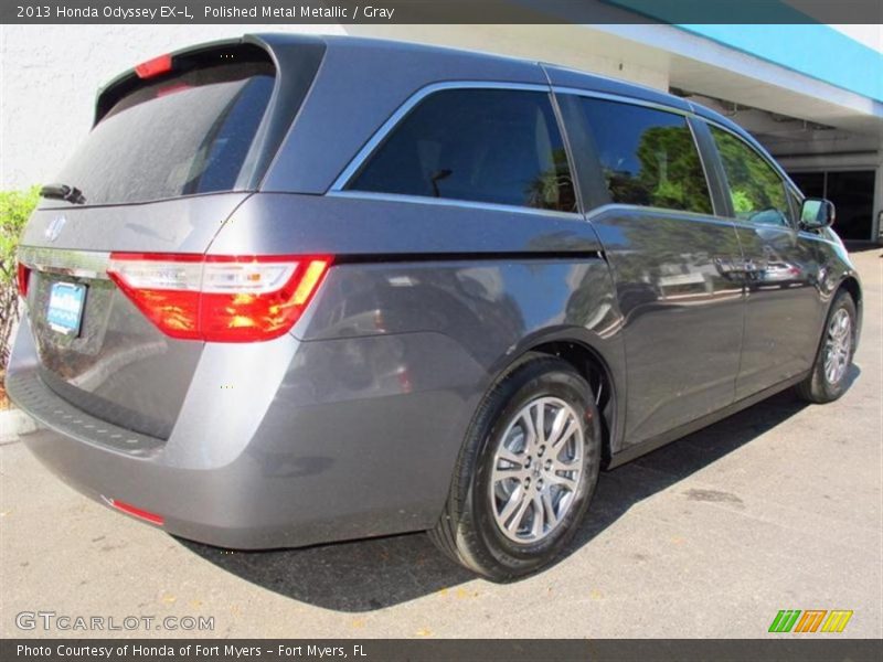 Polished Metal Metallic / Gray 2013 Honda Odyssey EX-L