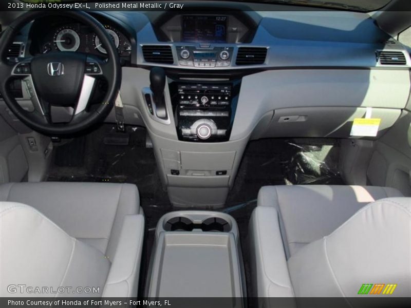 Polished Metal Metallic / Gray 2013 Honda Odyssey EX-L