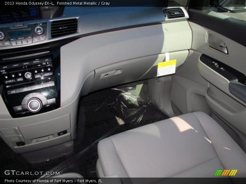 Polished Metal Metallic / Gray 2013 Honda Odyssey EX-L