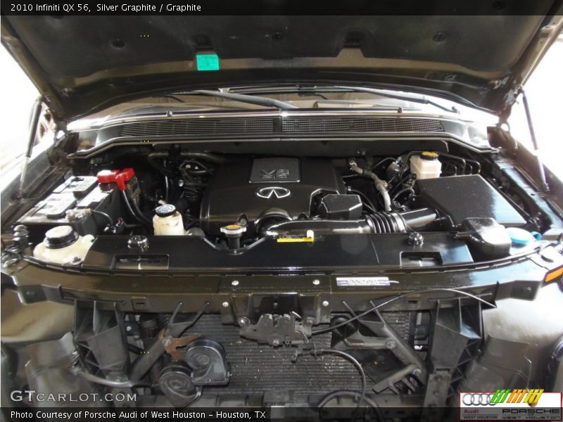 Silver Graphite / Graphite 2010 Infiniti QX 56