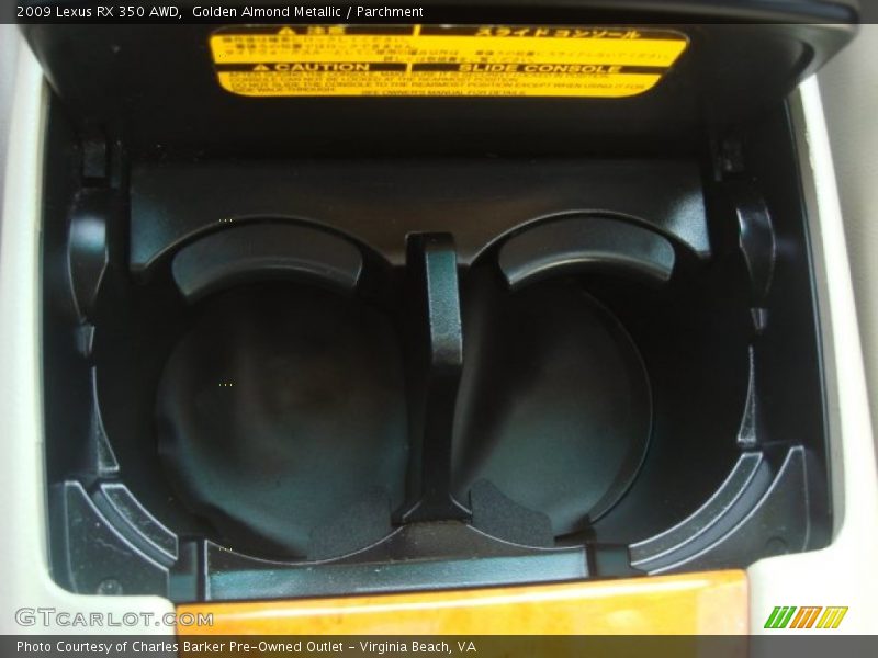Golden Almond Metallic / Parchment 2009 Lexus RX 350 AWD
