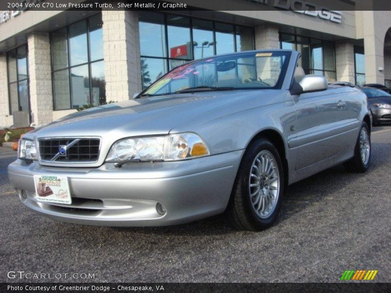 Silver Metallic / Graphite 2004 Volvo C70 Low Pressure Turbo