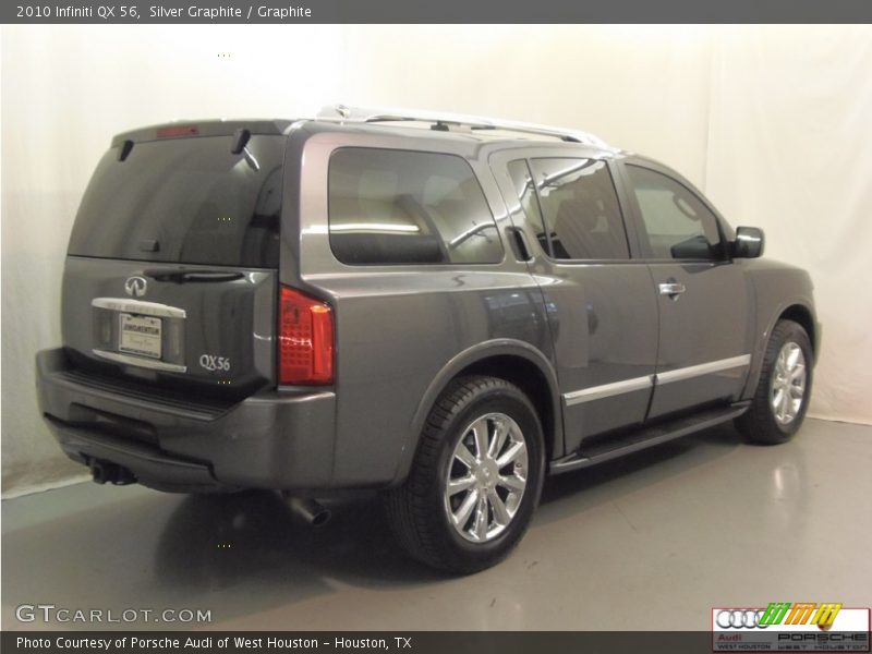 Silver Graphite / Graphite 2010 Infiniti QX 56