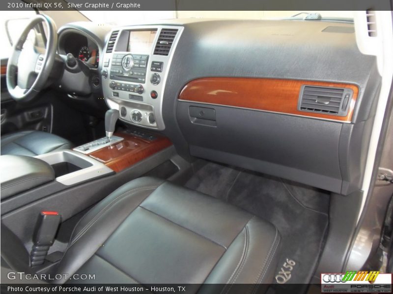 Silver Graphite / Graphite 2010 Infiniti QX 56