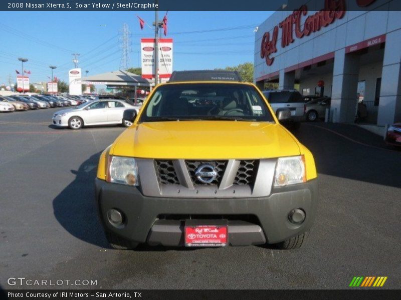 Solar Yellow / Steel/Graphite 2008 Nissan Xterra S