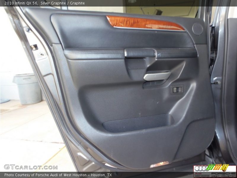 Silver Graphite / Graphite 2010 Infiniti QX 56