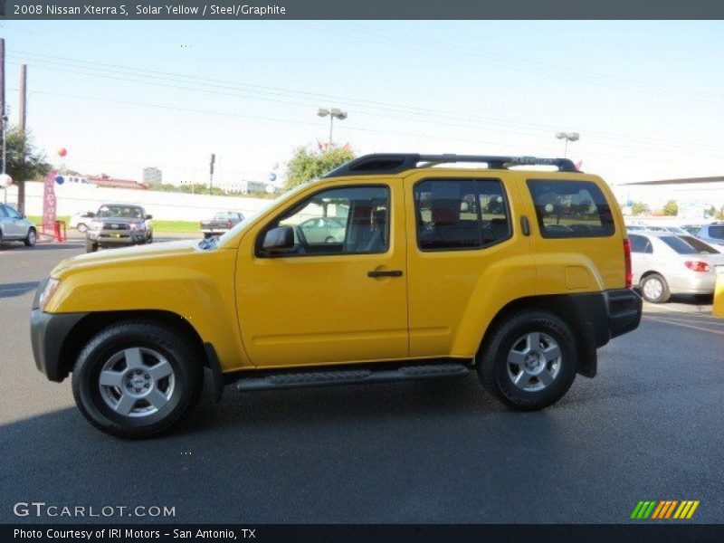 Solar Yellow / Steel/Graphite 2008 Nissan Xterra S