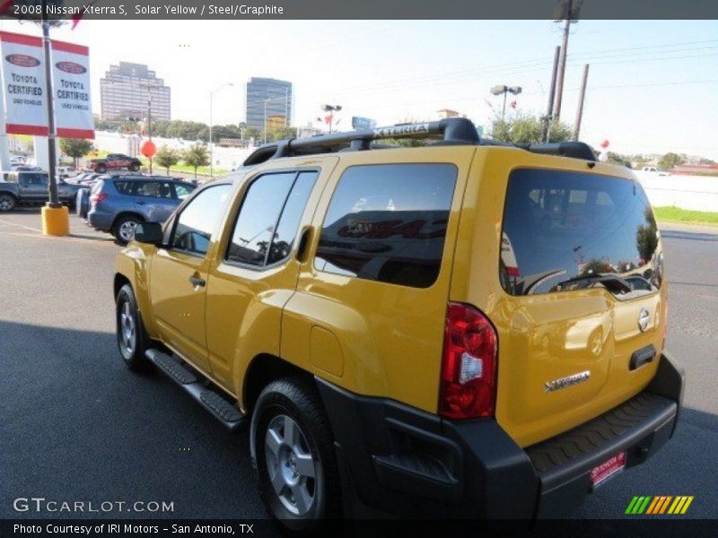Solar Yellow / Steel/Graphite 2008 Nissan Xterra S