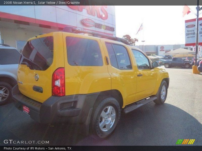 Solar Yellow / Steel/Graphite 2008 Nissan Xterra S