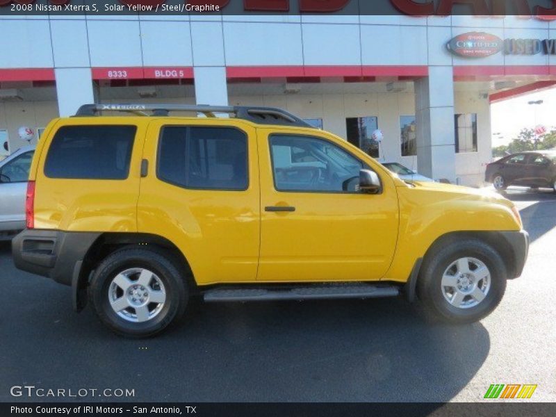 Solar Yellow / Steel/Graphite 2008 Nissan Xterra S