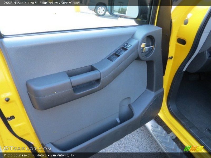 Solar Yellow / Steel/Graphite 2008 Nissan Xterra S