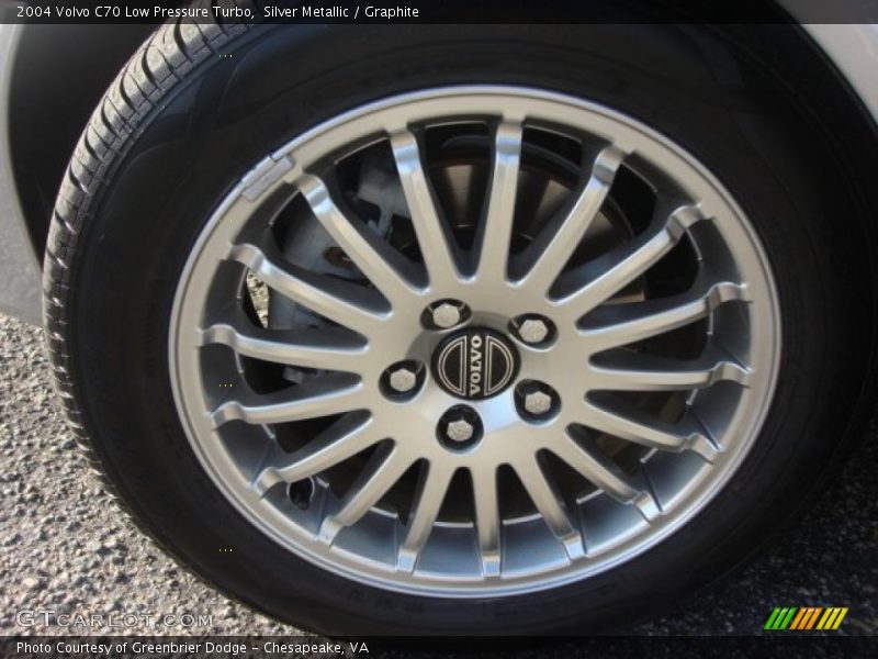 Silver Metallic / Graphite 2004 Volvo C70 Low Pressure Turbo