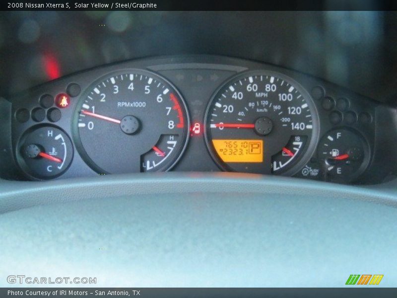 Solar Yellow / Steel/Graphite 2008 Nissan Xterra S
