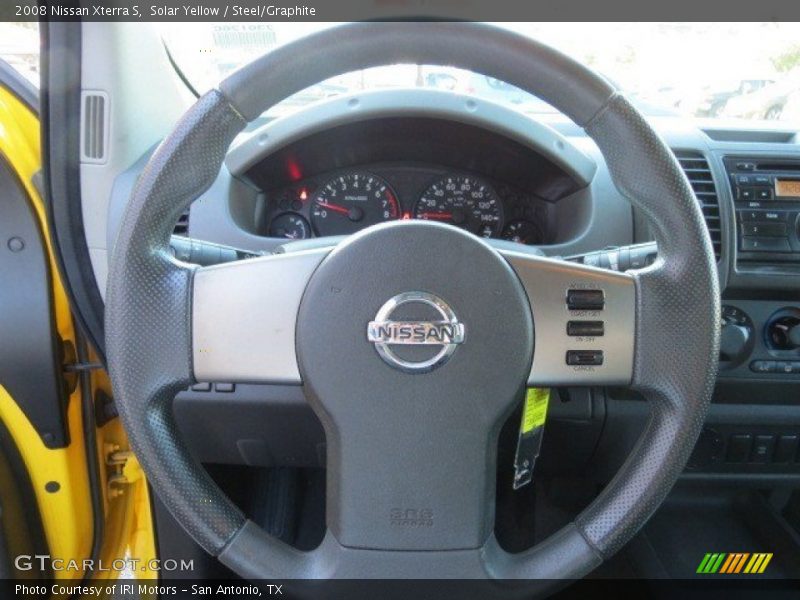 Solar Yellow / Steel/Graphite 2008 Nissan Xterra S