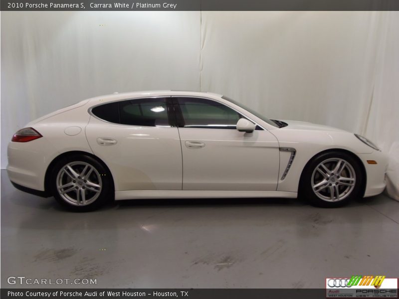 Carrara White / Platinum Grey 2010 Porsche Panamera S