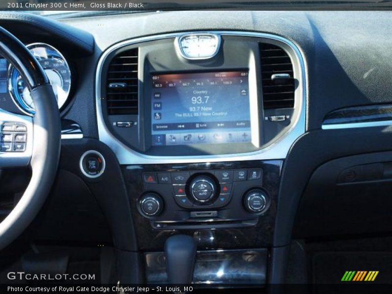 Gloss Black / Black 2011 Chrysler 300 C Hemi