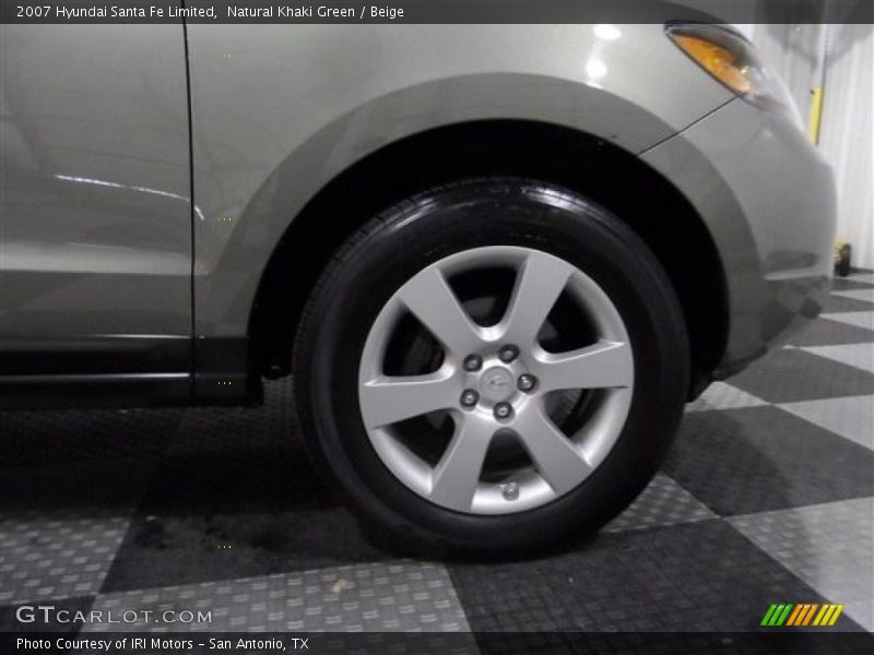Natural Khaki Green / Beige 2007 Hyundai Santa Fe Limited