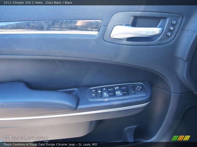 Gloss Black / Black 2011 Chrysler 300 C Hemi