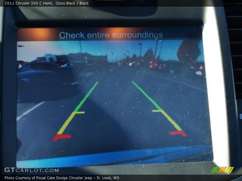 Gloss Black / Black 2011 Chrysler 300 C Hemi