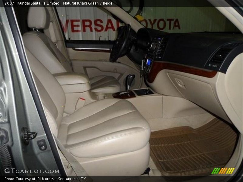 Natural Khaki Green / Beige 2007 Hyundai Santa Fe Limited
