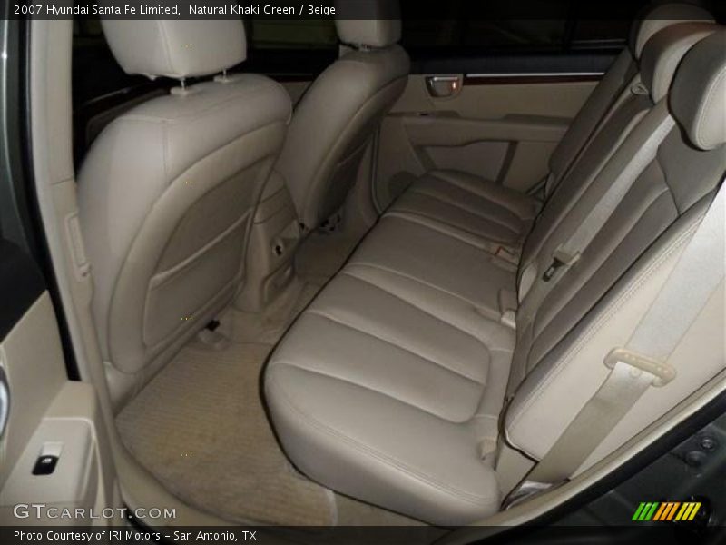 Natural Khaki Green / Beige 2007 Hyundai Santa Fe Limited