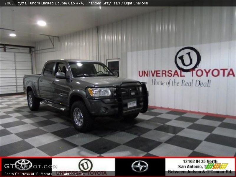 Phantom Gray Pearl / Light Charcoal 2005 Toyota Tundra Limited Double Cab 4x4