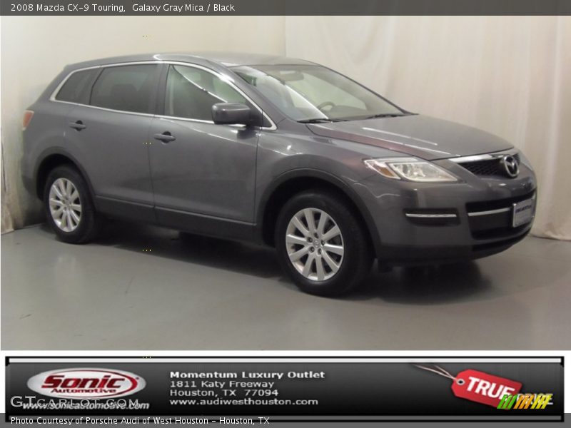Galaxy Gray Mica / Black 2008 Mazda CX-9 Touring