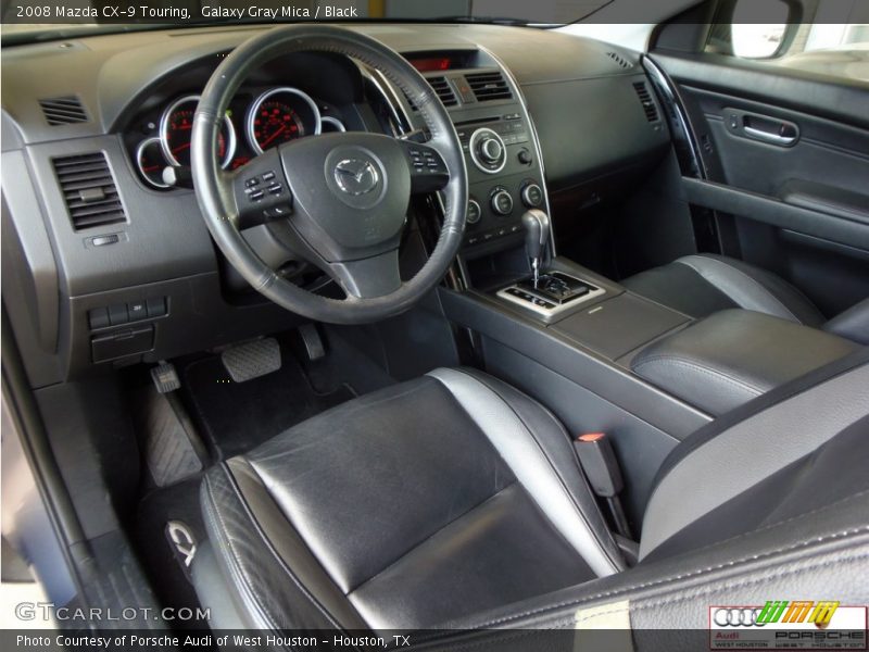 Galaxy Gray Mica / Black 2008 Mazda CX-9 Touring