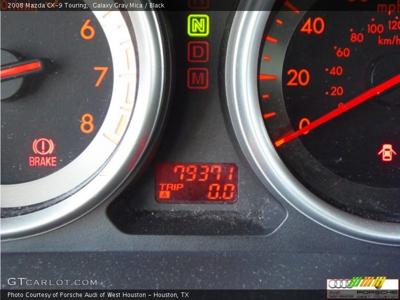 Galaxy Gray Mica / Black 2008 Mazda CX-9 Touring