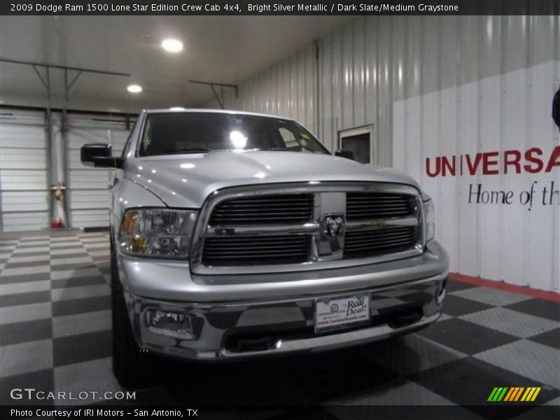 Bright Silver Metallic / Dark Slate/Medium Graystone 2009 Dodge Ram 1500 Lone Star Edition Crew Cab 4x4