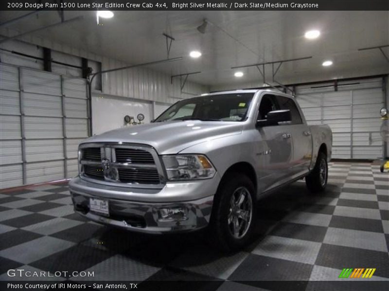 Bright Silver Metallic / Dark Slate/Medium Graystone 2009 Dodge Ram 1500 Lone Star Edition Crew Cab 4x4