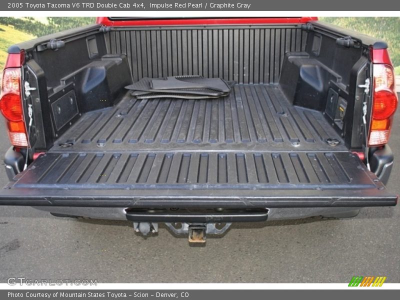 Impulse Red Pearl / Graphite Gray 2005 Toyota Tacoma V6 TRD Double Cab 4x4