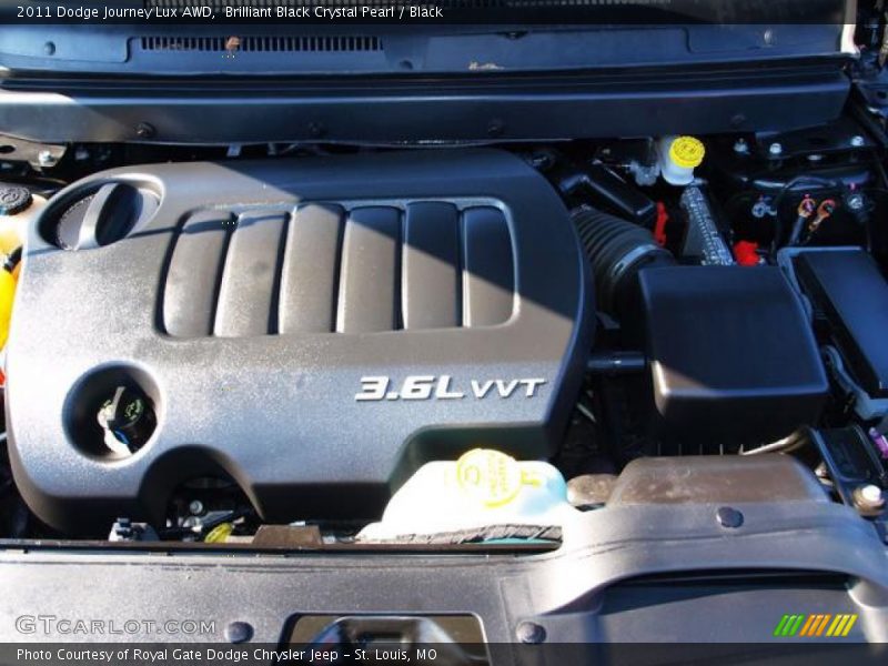  2011 Journey Lux AWD Engine - 3.6 Liter DOHC 24-Valve VVT Pentastar V6