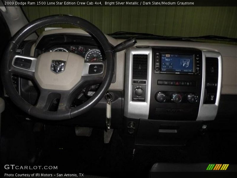 Bright Silver Metallic / Dark Slate/Medium Graystone 2009 Dodge Ram 1500 Lone Star Edition Crew Cab 4x4