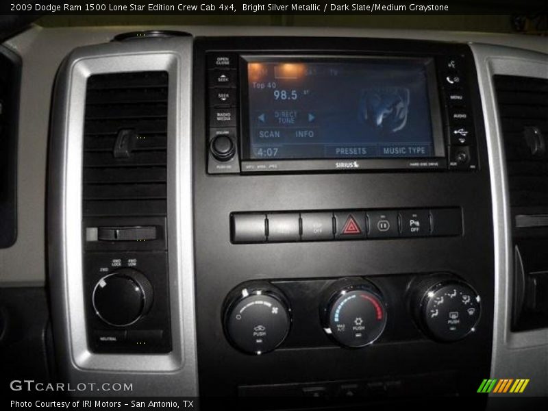 Bright Silver Metallic / Dark Slate/Medium Graystone 2009 Dodge Ram 1500 Lone Star Edition Crew Cab 4x4