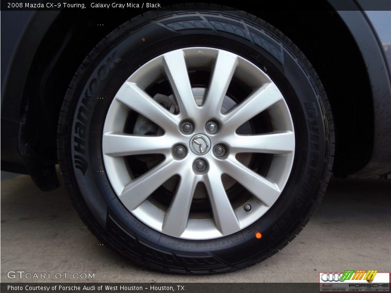 Galaxy Gray Mica / Black 2008 Mazda CX-9 Touring