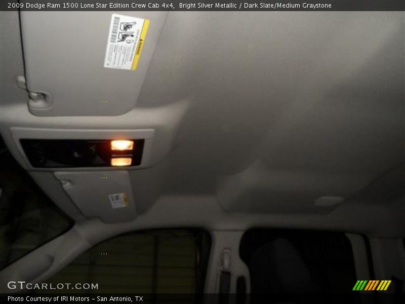 Bright Silver Metallic / Dark Slate/Medium Graystone 2009 Dodge Ram 1500 Lone Star Edition Crew Cab 4x4