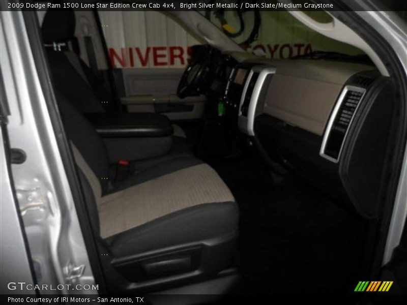 Bright Silver Metallic / Dark Slate/Medium Graystone 2009 Dodge Ram 1500 Lone Star Edition Crew Cab 4x4