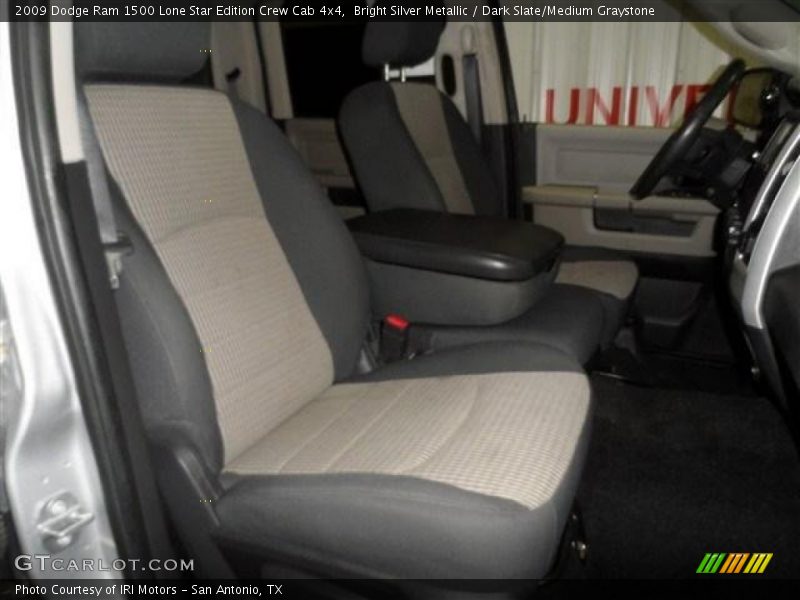 Bright Silver Metallic / Dark Slate/Medium Graystone 2009 Dodge Ram 1500 Lone Star Edition Crew Cab 4x4